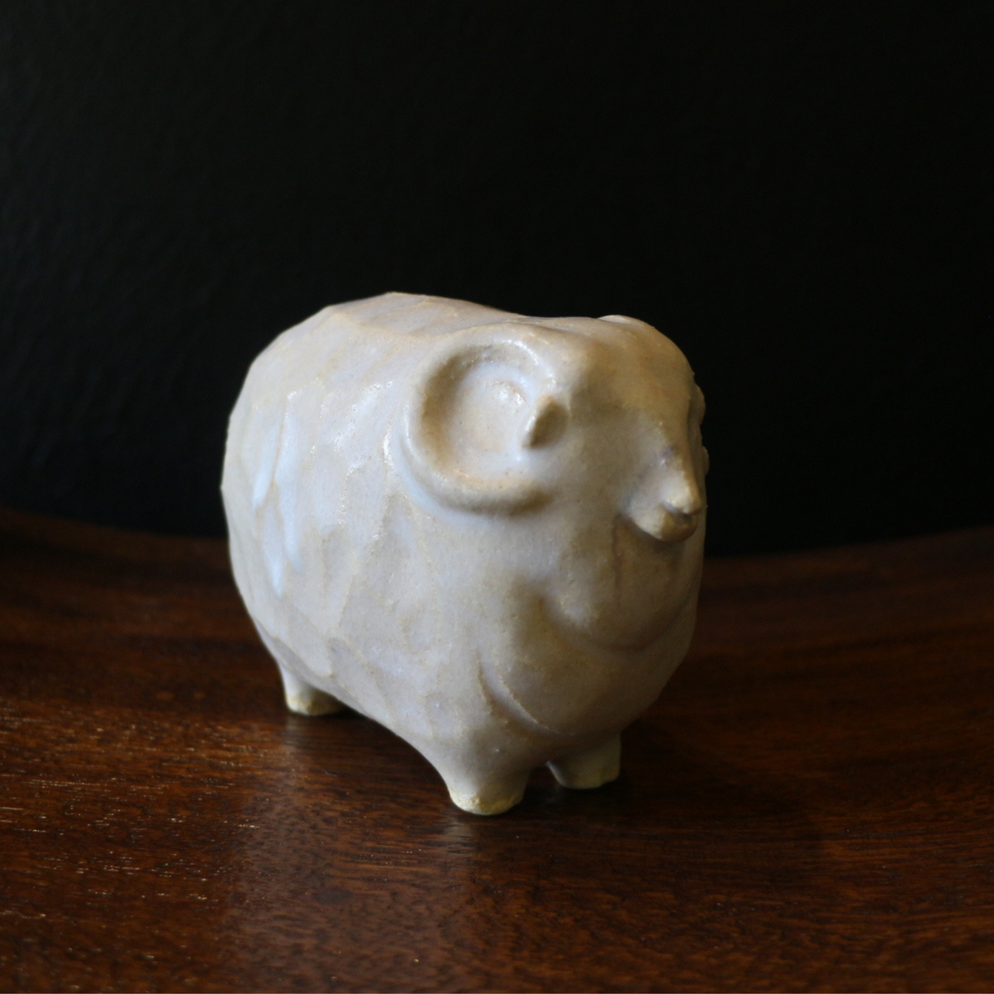 Light pink Ceramic sheep