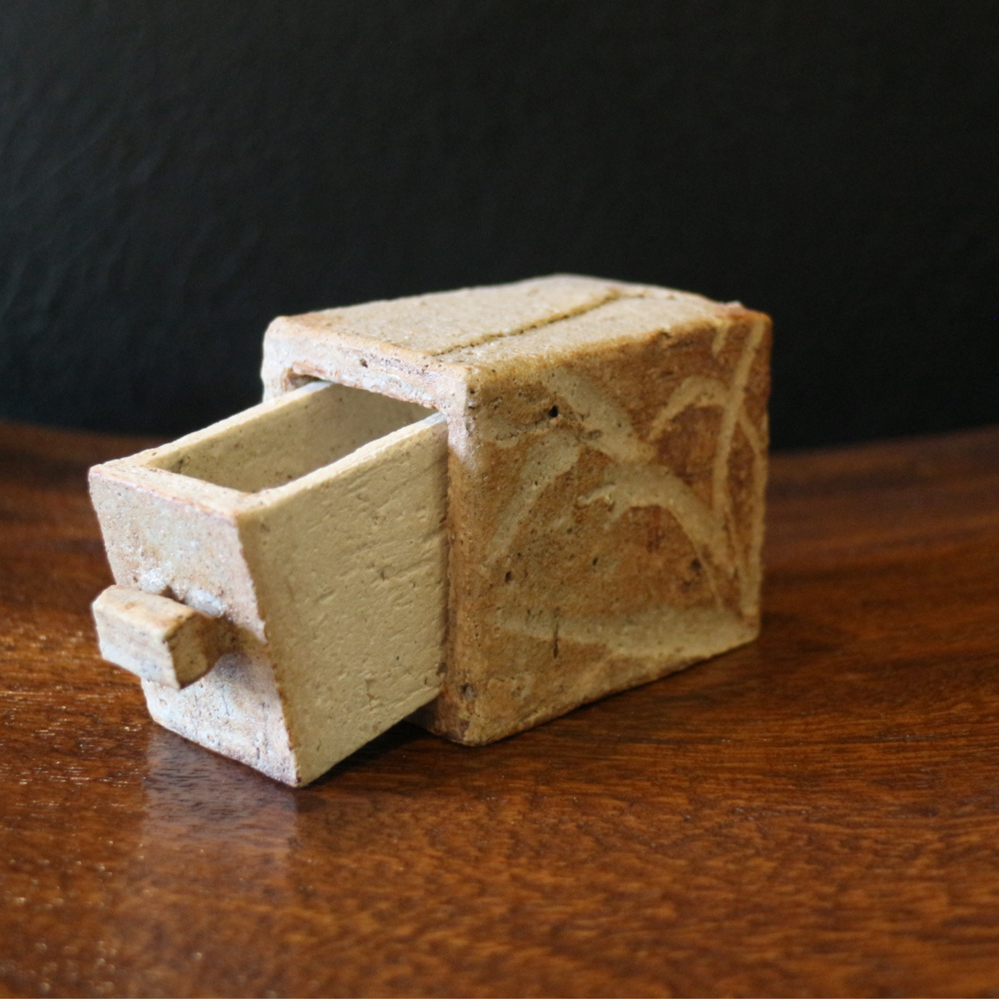 Ceramic Single-Drawer Incense Box