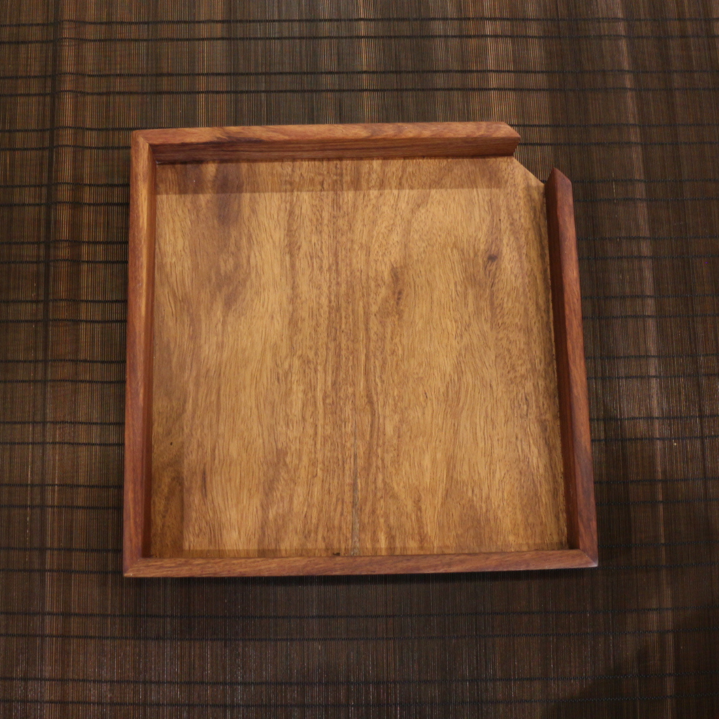 Rosewood tea poke tray