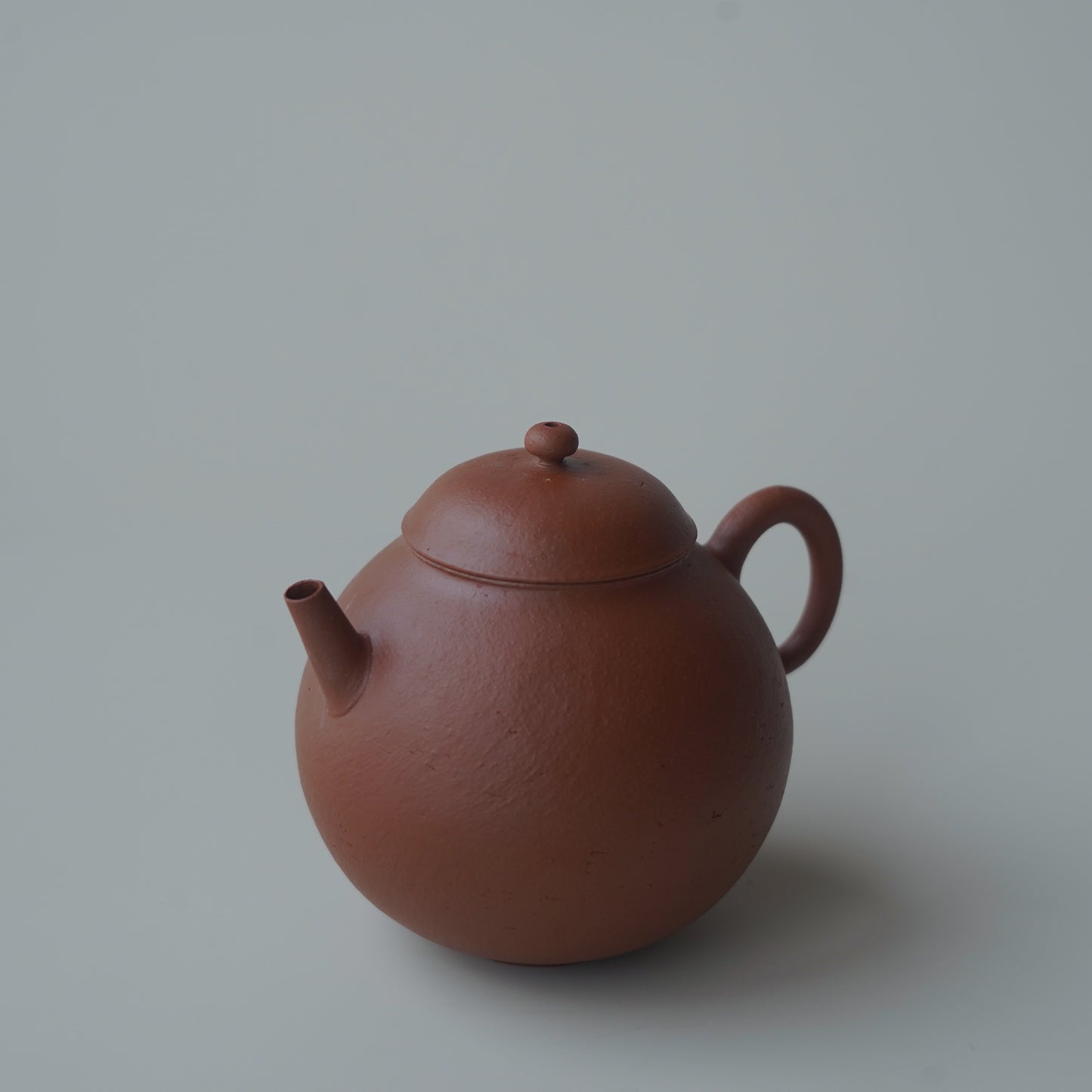 紫砂朱泥單孔壺
