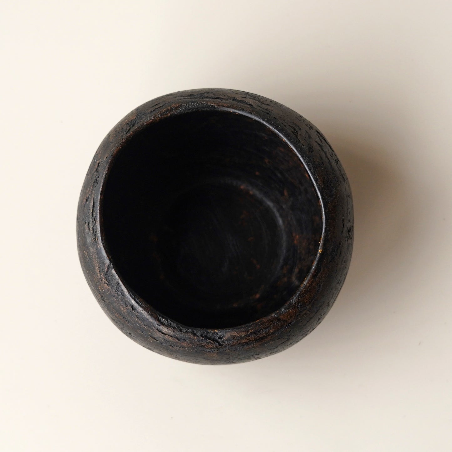 漆器|張耀鑫-脫胎建水(圓扁) 2