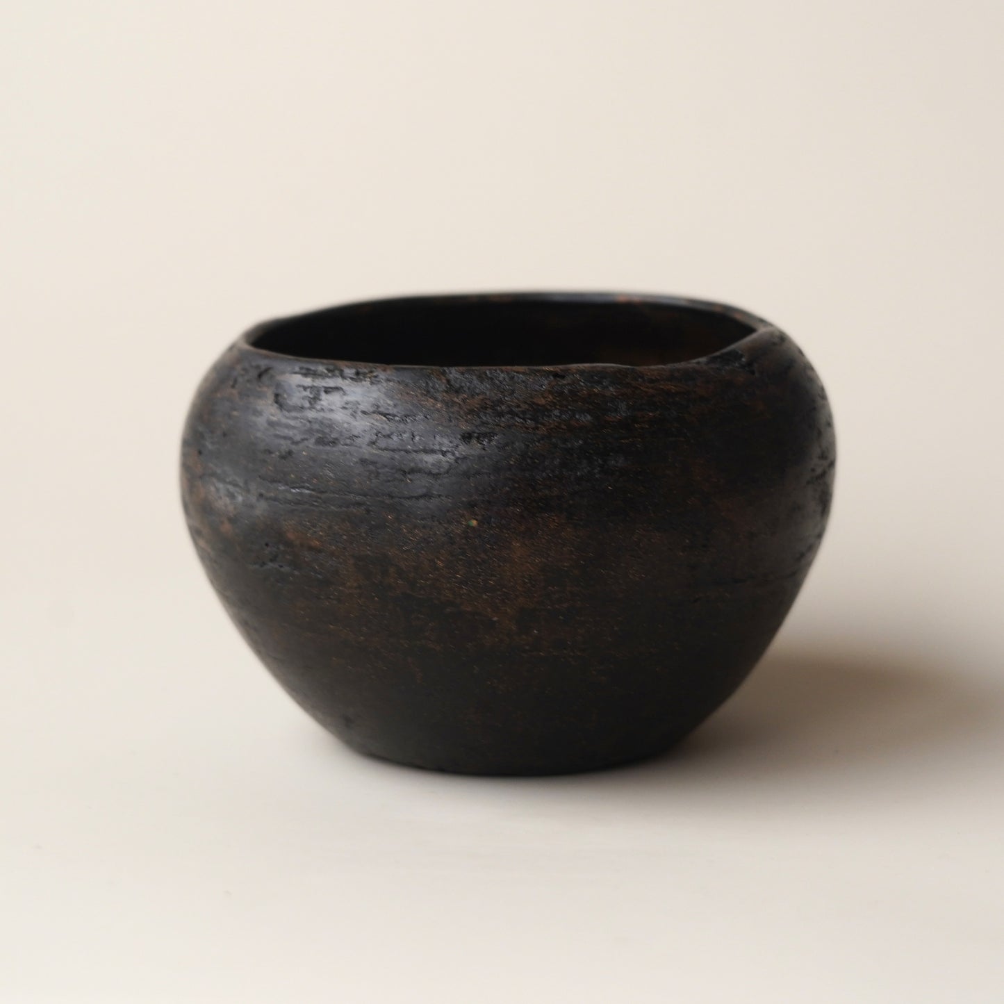 漆器|張耀鑫-脫胎建水(圓扁) 2