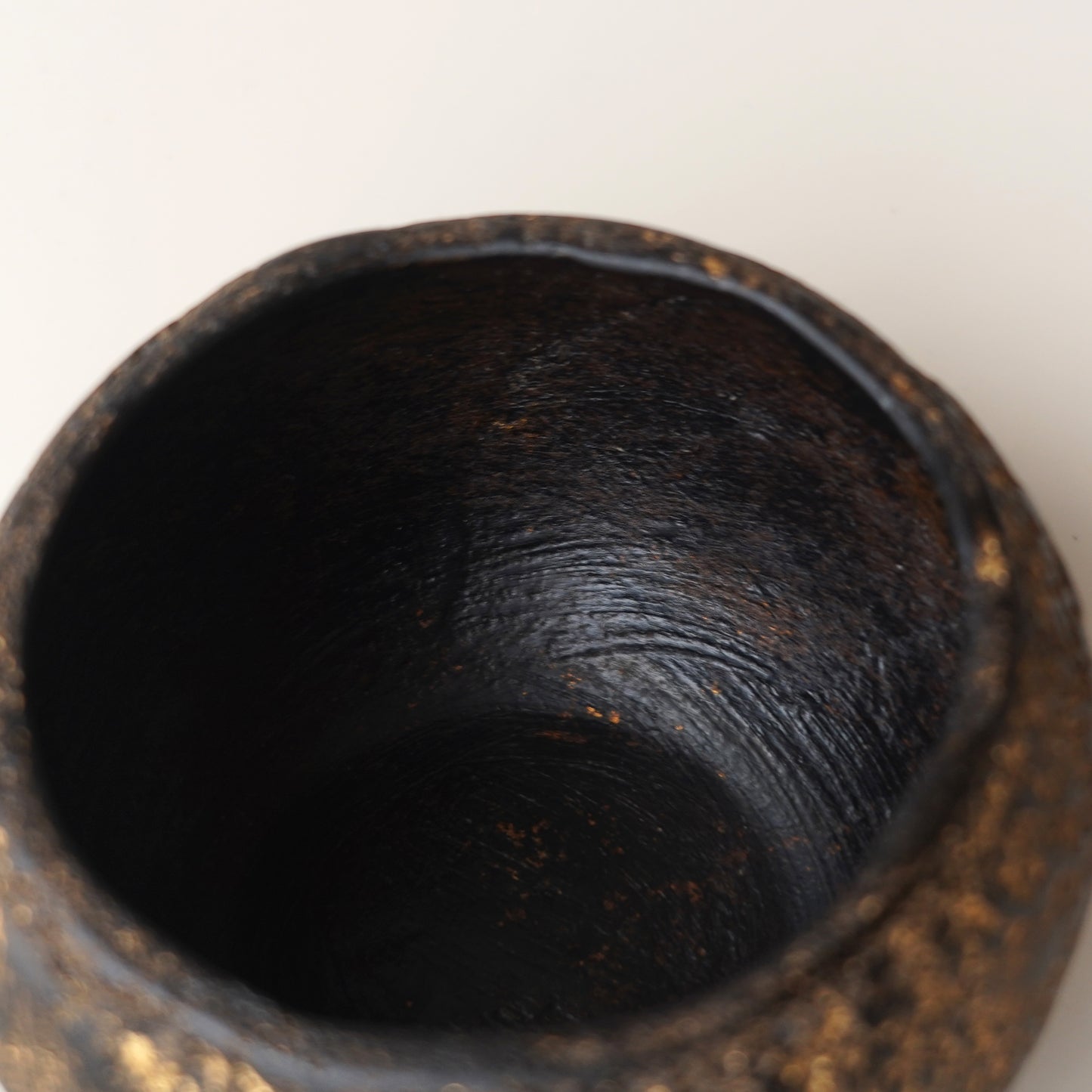 漆器|張耀鑫-脫胎建水(圓扁) 1