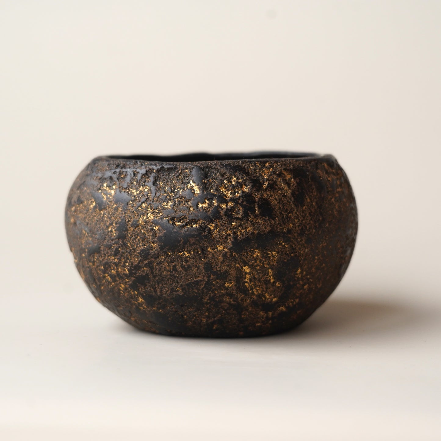 漆器|張耀鑫-脫胎建水(圓扁) 1