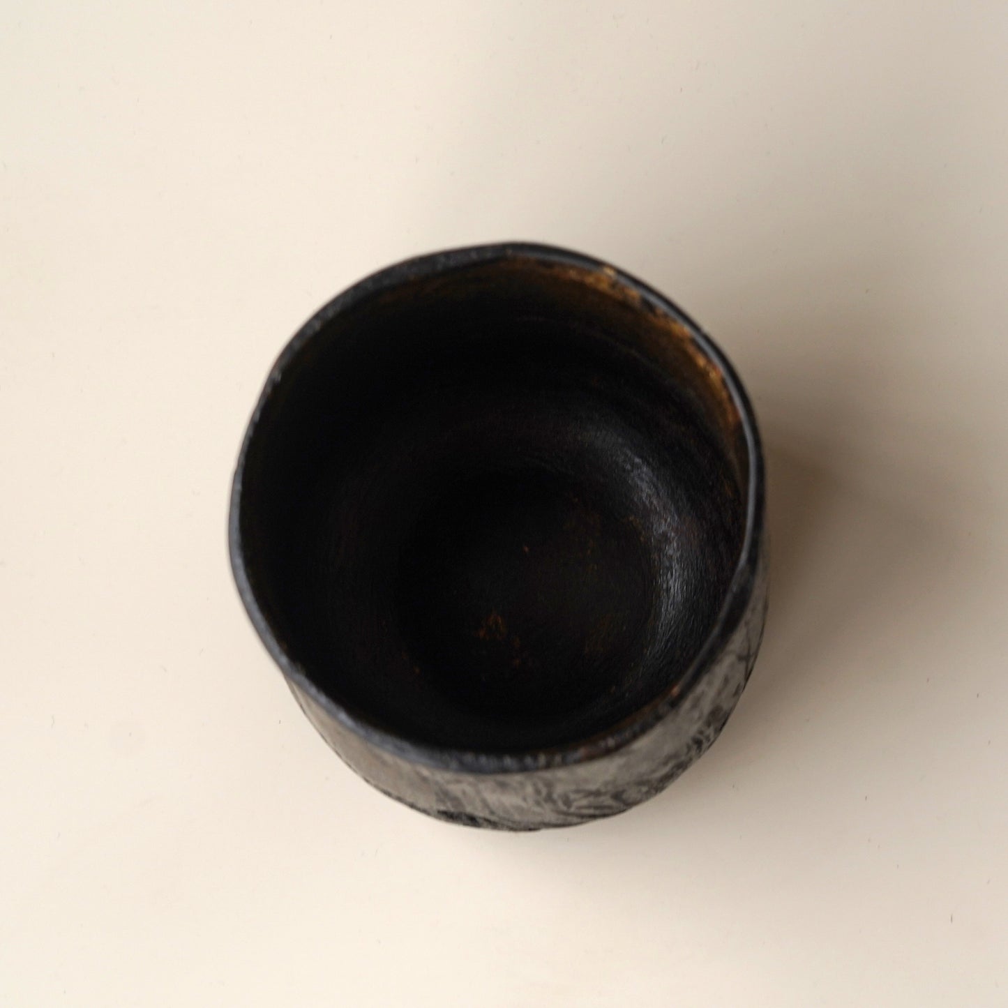 漆器|張耀鑫-脫胎建水(圓筒型)2