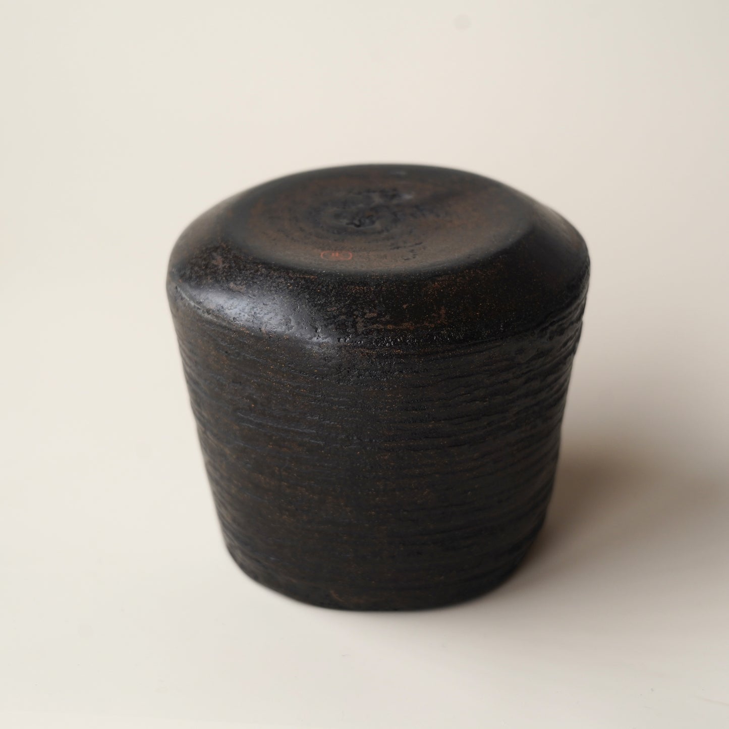 漆器|張耀鑫-脫胎建水(圓筒型)1