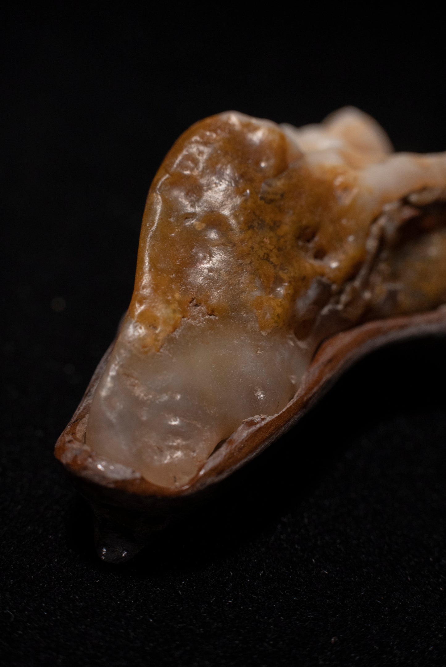 賞石擺件/戈壁沙漠漆瑪瑙石 Gebi Desert Varnish Agate Stone