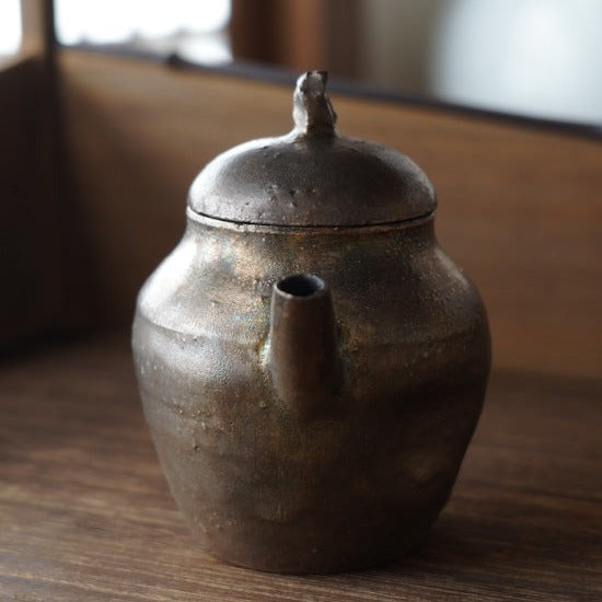 Handcrafted Silver Stream Teapot