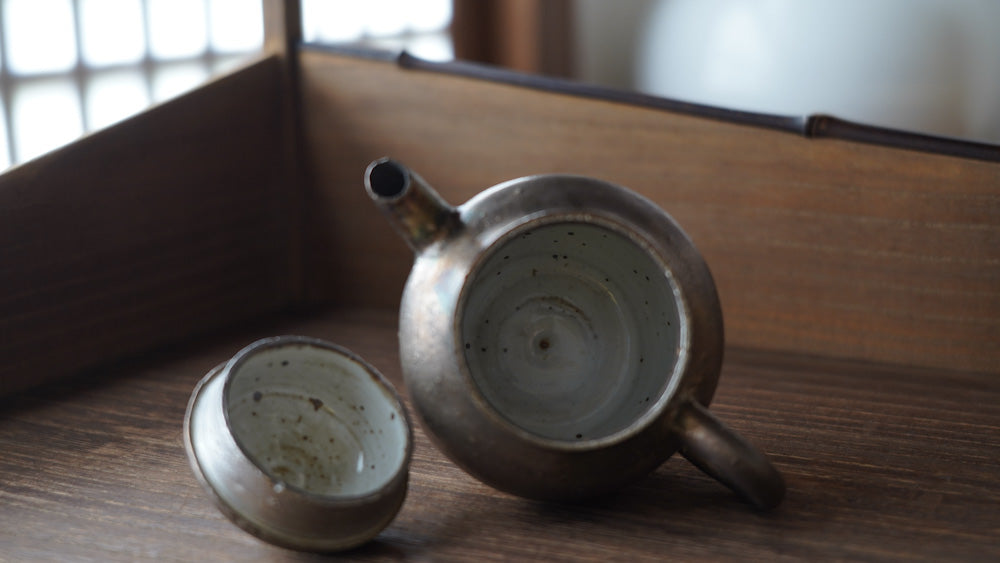 Handcrafted Silver Stream Teapot