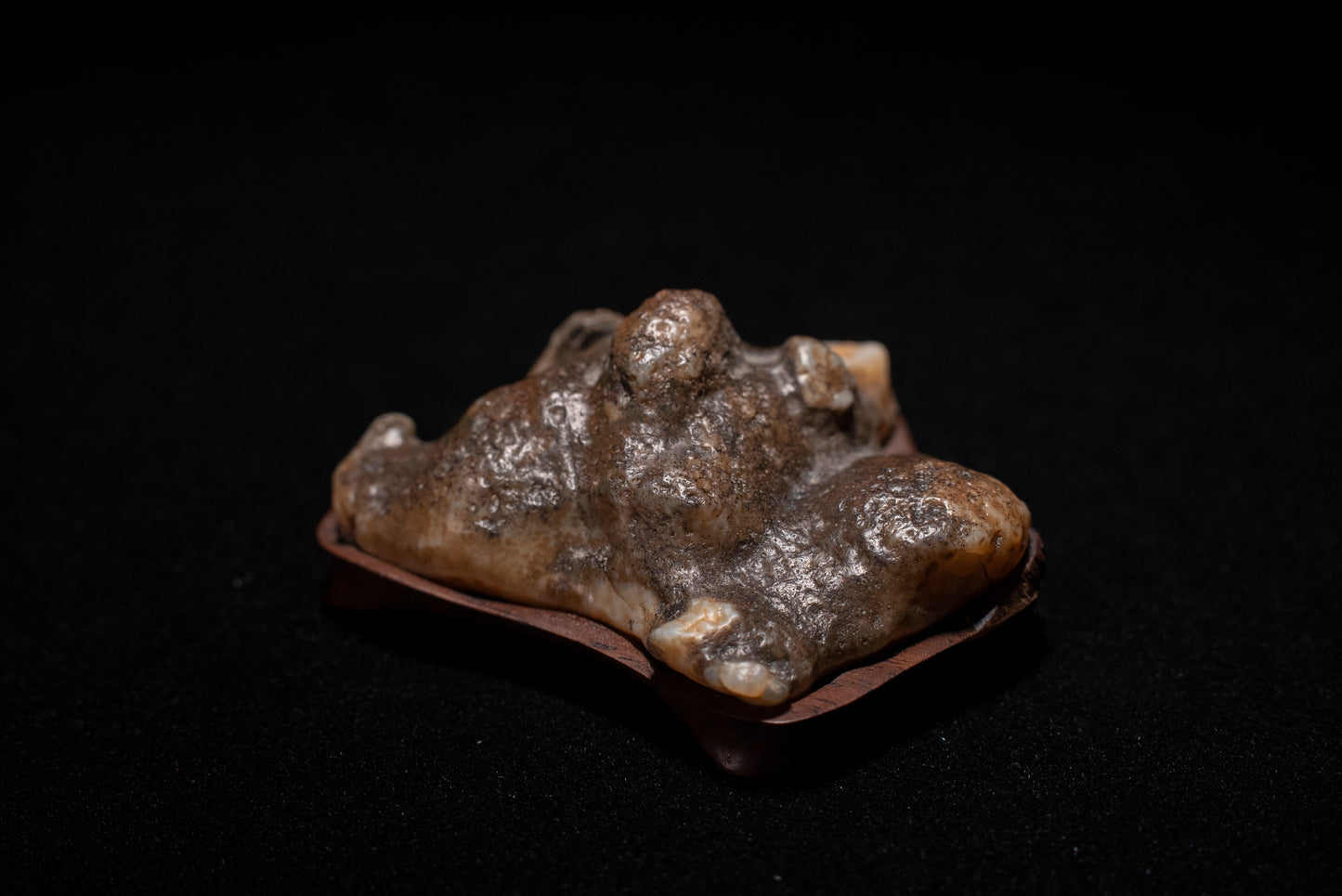 賞石擺件/戈壁老皮沙漠漆石 Gebi Aged Skin Desert Varnished Stone