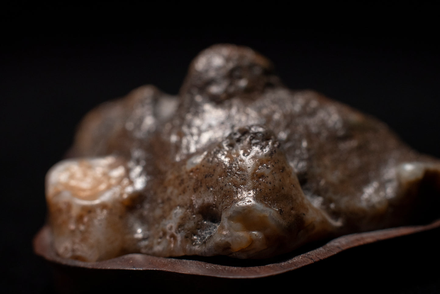 賞石擺件/戈壁老皮沙漠漆石 Gebi Aged Skin Desert Varnished Stone