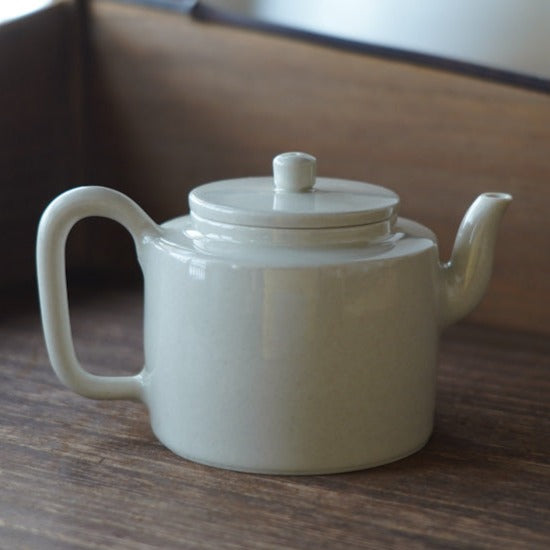 Ceramic Barrel-shaped Teapot