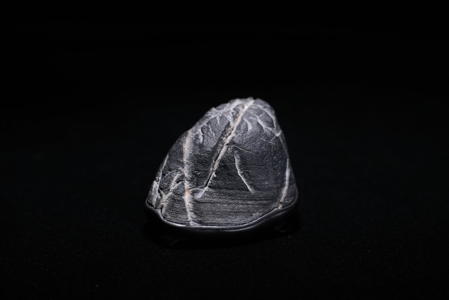 賞石擺件/靈璧石頭皮石