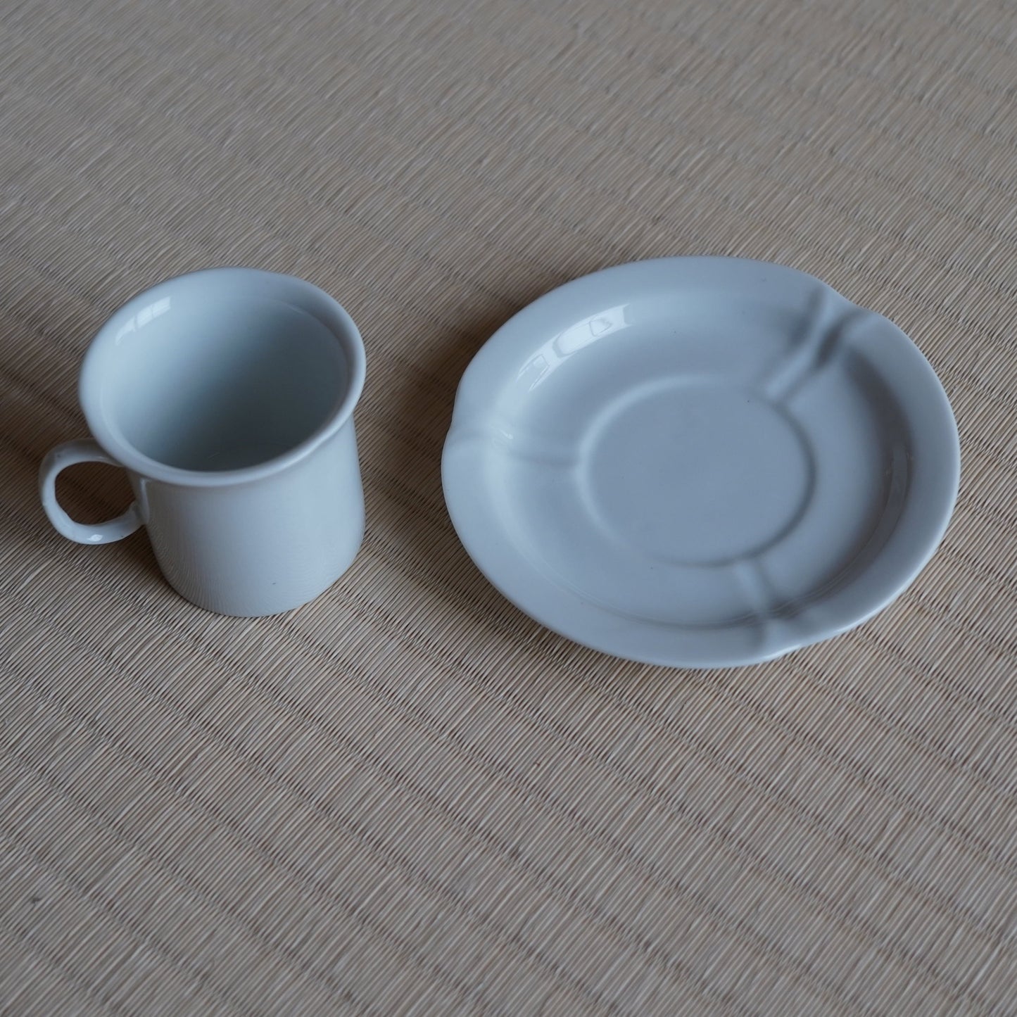 小直筒型白瓷咖啡杯|德化90年代