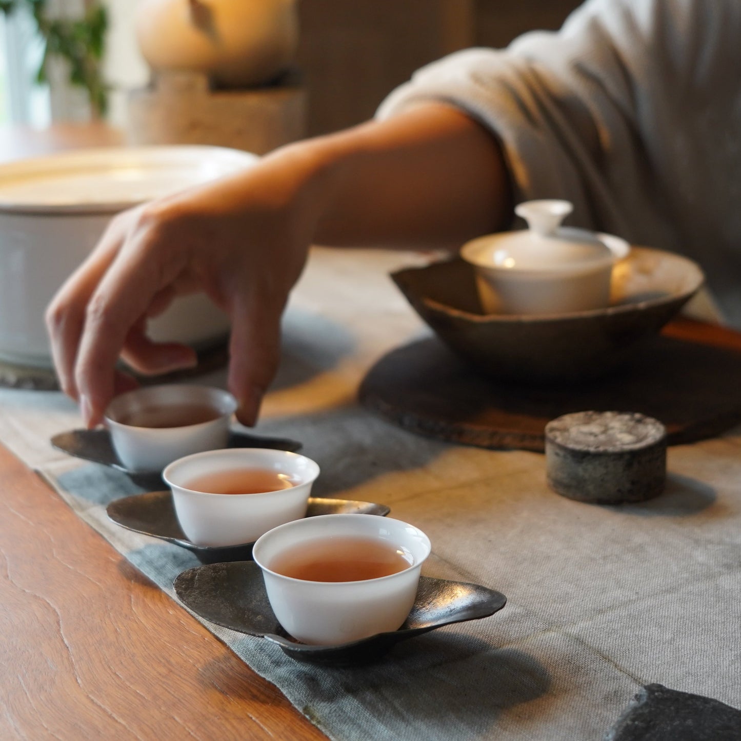 骨瓷潮汕功夫泡標準杯