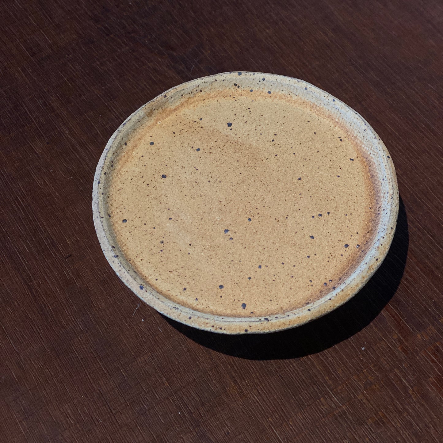 Pottery/high plate