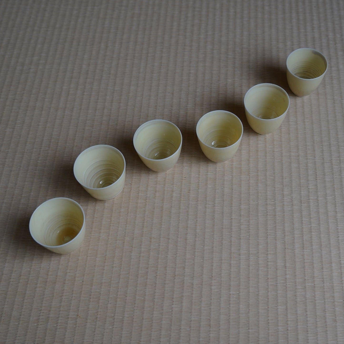 Thin-bodied Gray Glazed Ceramic Eggshell Cup