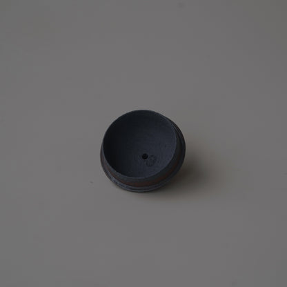 柴燒紫砂朱泥單孔壺