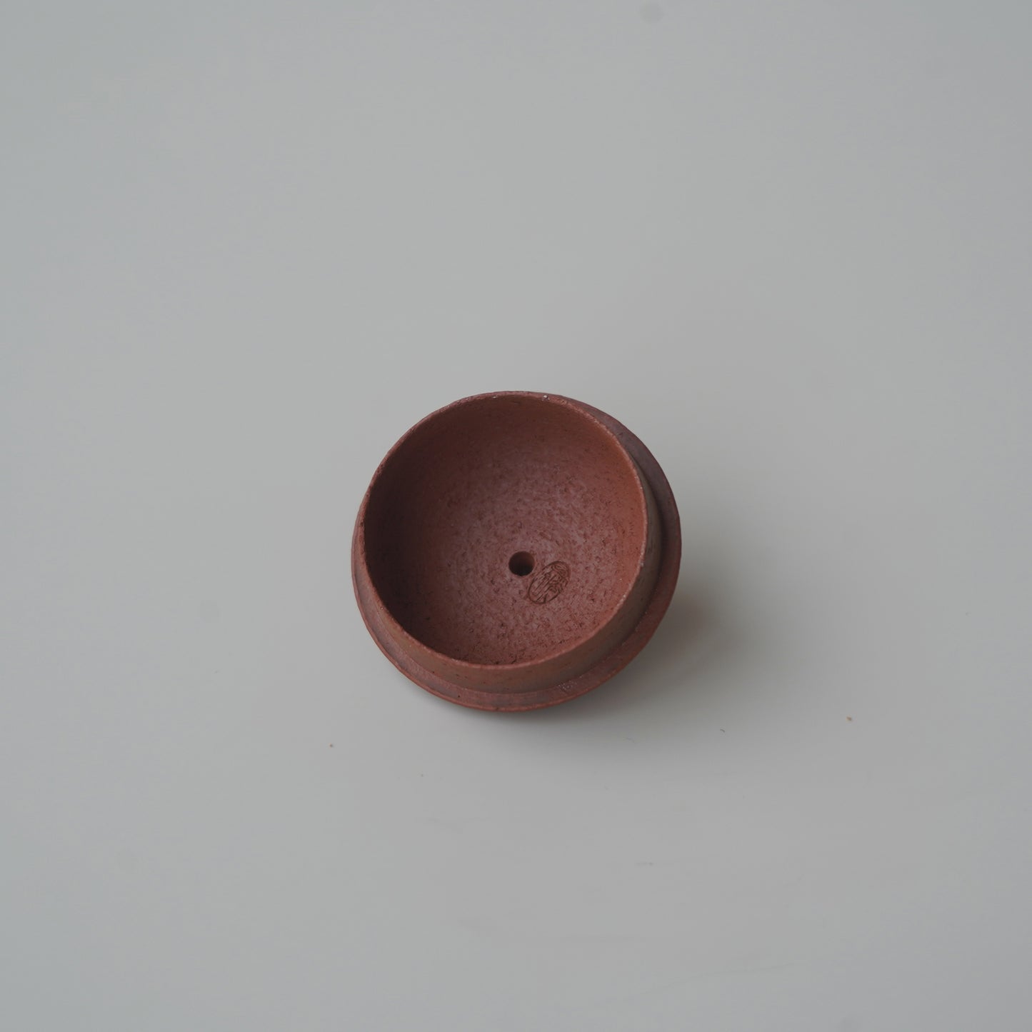 紫砂朱泥單孔壺
