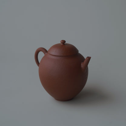 紫砂朱泥單孔壺