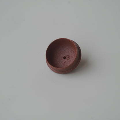 紫砂朱泥單孔壺