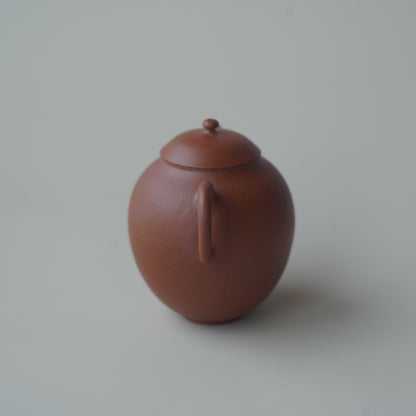 紫砂朱泥單孔壺