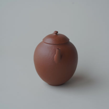 紫砂朱泥單孔壺