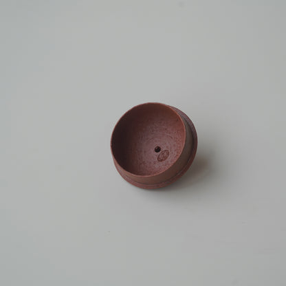 紫砂朱泥單孔壺