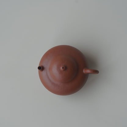 紫砂朱泥單孔壺