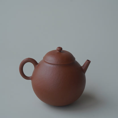 紫砂朱泥單孔壺