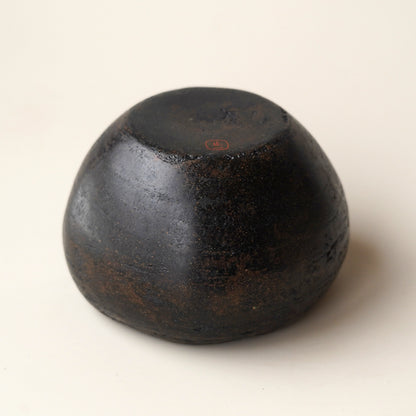 漆器｜張耀鑫-脫胎建水(圓扁) 2