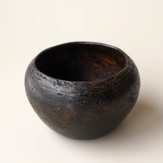 漆器｜張耀鑫-脫胎建水(圓扁) 2