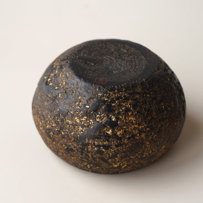 漆器｜張耀鑫-脫胎建水(圓扁) 1