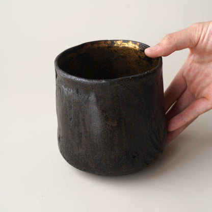 漆器｜張耀鑫-脫胎建水(圓筒型）2