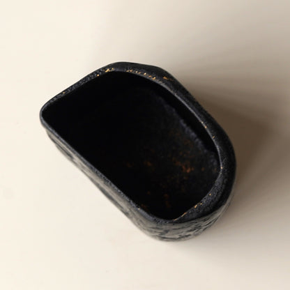 漆器｜張耀鑫-脫胎建水(不規則型) 旅行小款 2