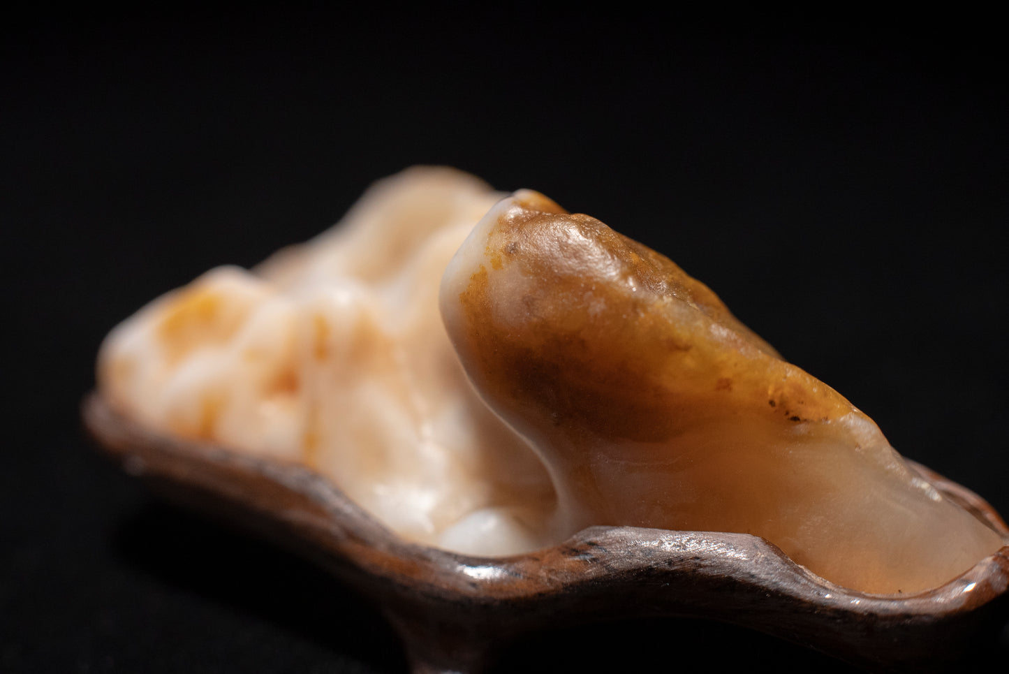 賞石擺件/戈壁沙漠漆瑪瑙石 Gebi Desert Varnish Agate Stone