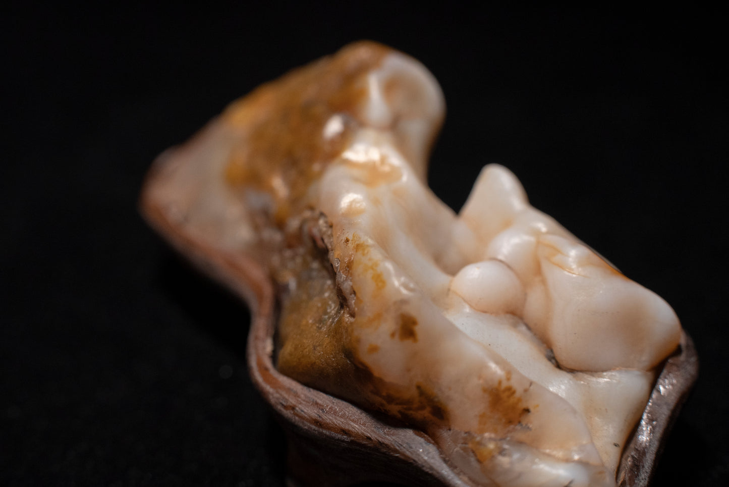 賞石擺件/戈壁沙漠漆瑪瑙石 Gebi Desert Varnish Agate Stone