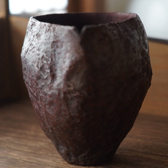 陶泥捏塑公道杯
