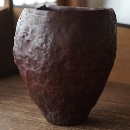 陶泥捏塑公道杯