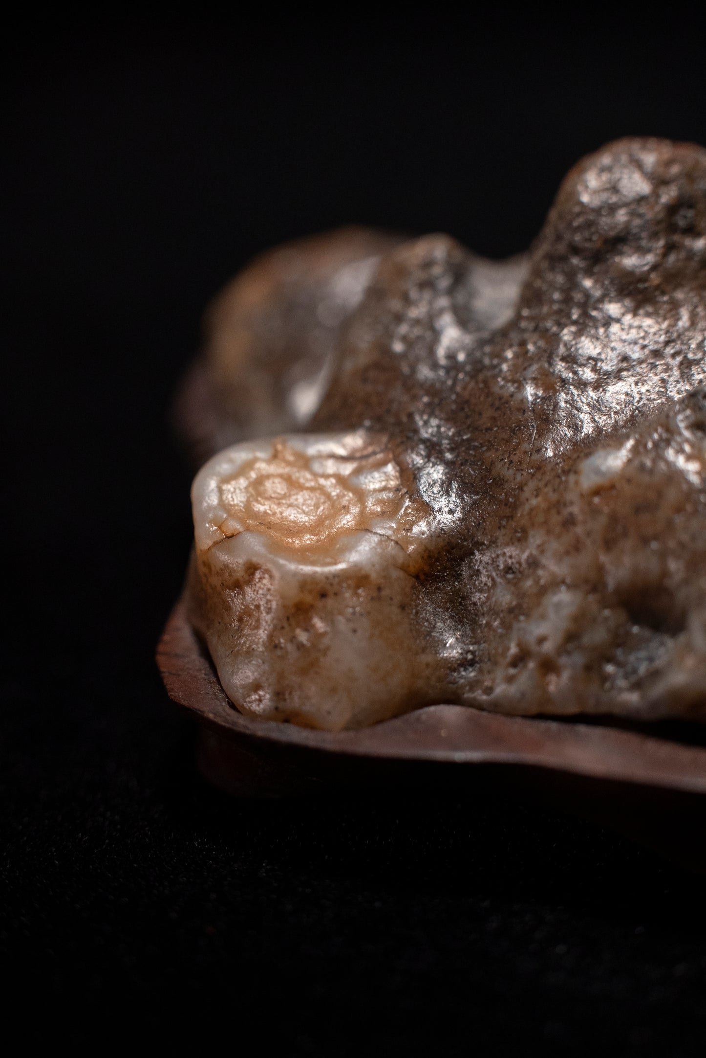 賞石擺件/戈壁老皮沙漠漆石 Gebi Aged Skin Desert Varnished Stone