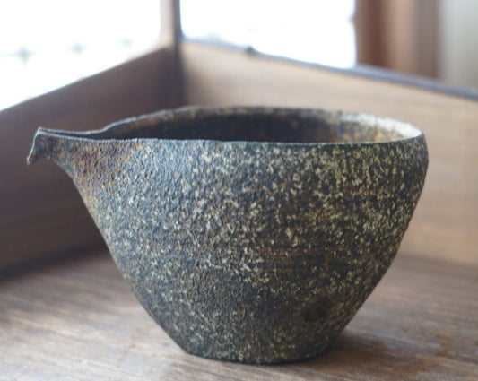 鐵釉陶泥公道杯