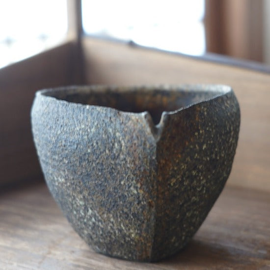 鐵釉陶泥公道杯