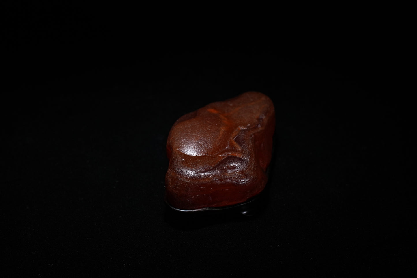 賞石擺件/戈壁紅瑪瑙石-平台型