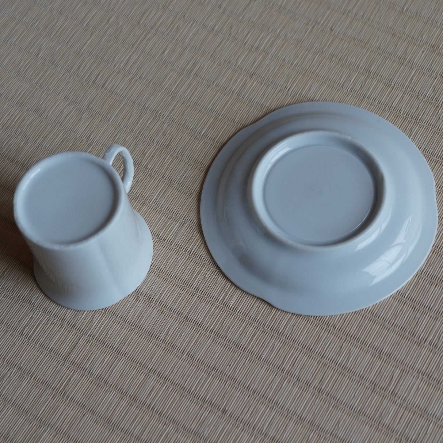小直筒型白瓷咖啡杯｜德化90年代
