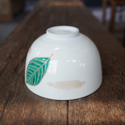 一葉陶抹茶碗