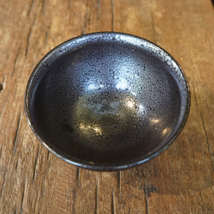 京都清水燒油滴天目陶茶碗