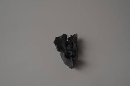 手捏茶匙枕-立體花-小/灰黑色