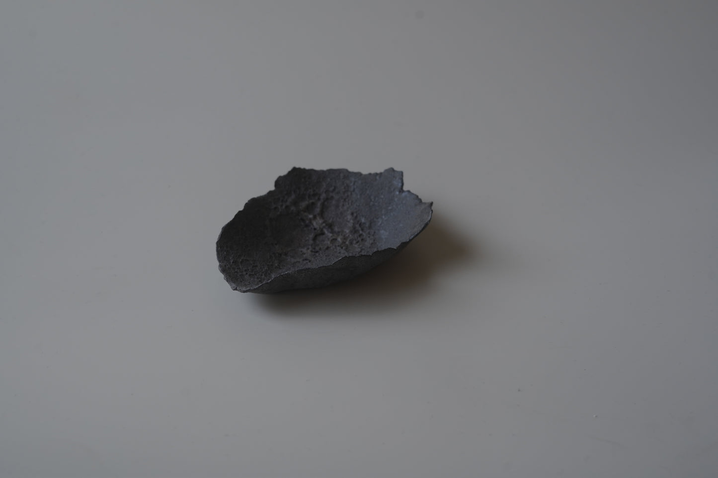 葉型燭台/黑色