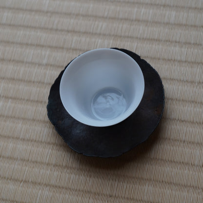 手工鍛造鐵杯托